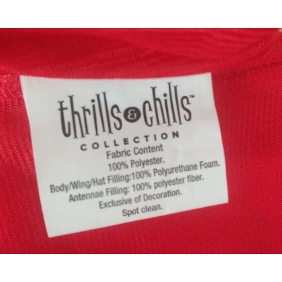 NWT Thrills & Chills Collection Ladybug Costume Dog Size Medium - Picture 4 of 5